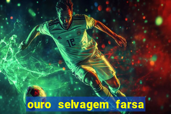 ouro selvagem farsa ouro selvagem o que aconteceu